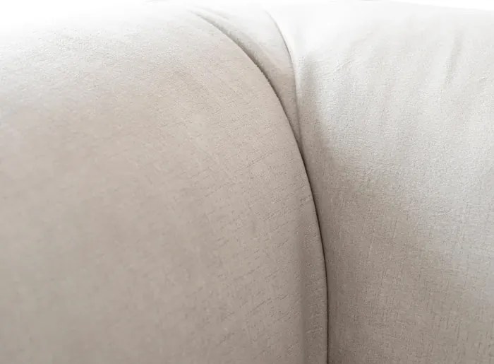 Sofa MODERNO 2S Dwuosobowa Kremowa Welurowa Nowoczesna