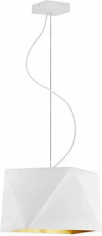 Lampa wisząca glamour z abażurem - S6-G96