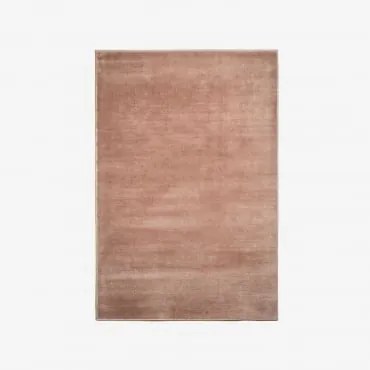 Prostokątny Dywan Z Poliestru Daroca Jasnoróżowy & 160 X 230 Cm - Sklum