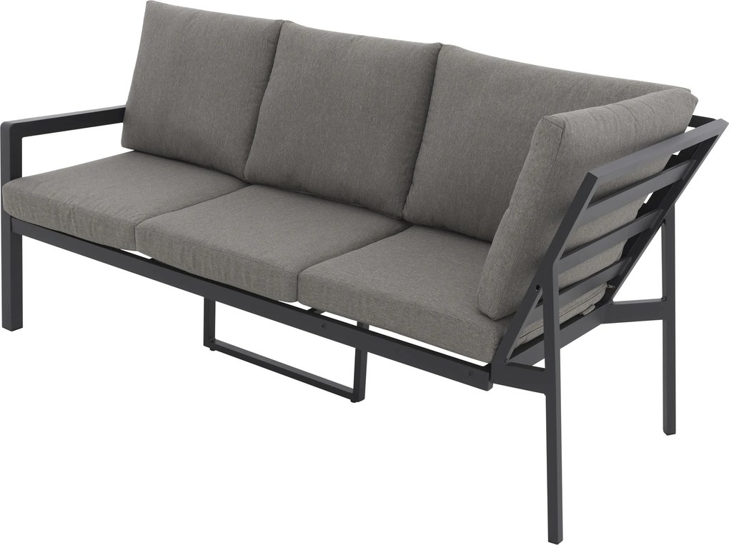 Doppler LIFE - ogrodowy aluminiowy narożny zestaw obiadowy