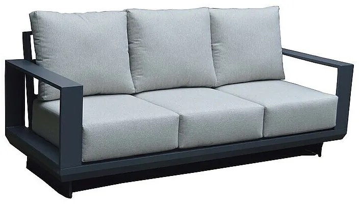 Zestaw aluminiowy dla 5 osób APOLO (antracyt)
