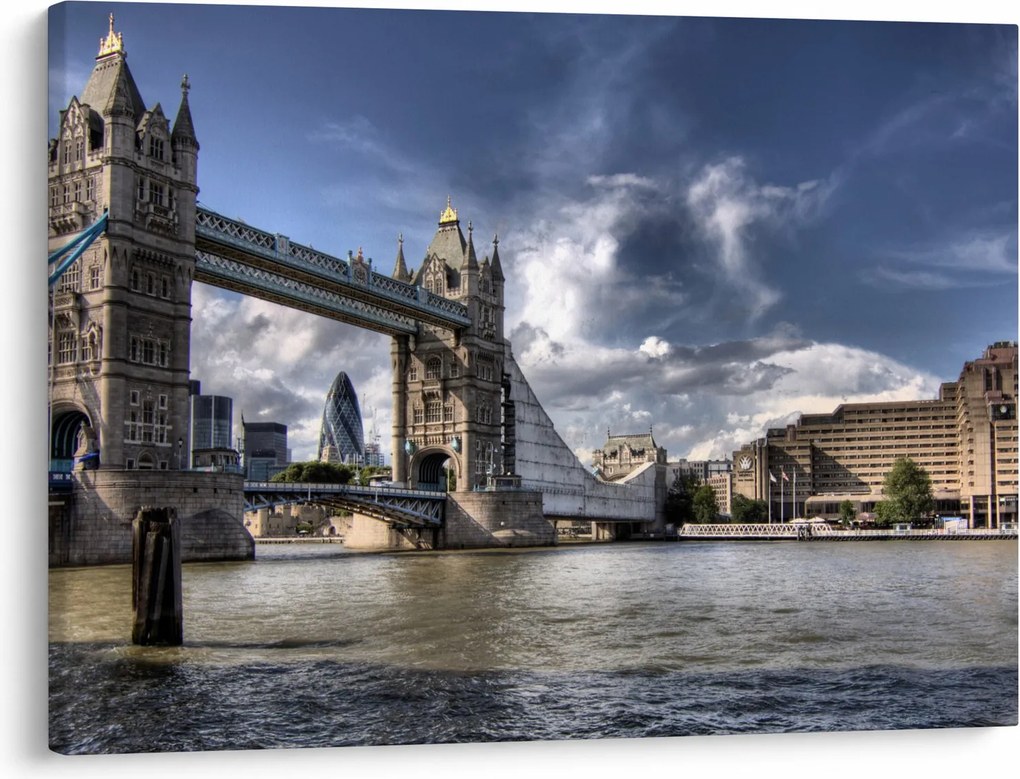 Obraz - Tower Bridge w Londynie (70x50 cm)