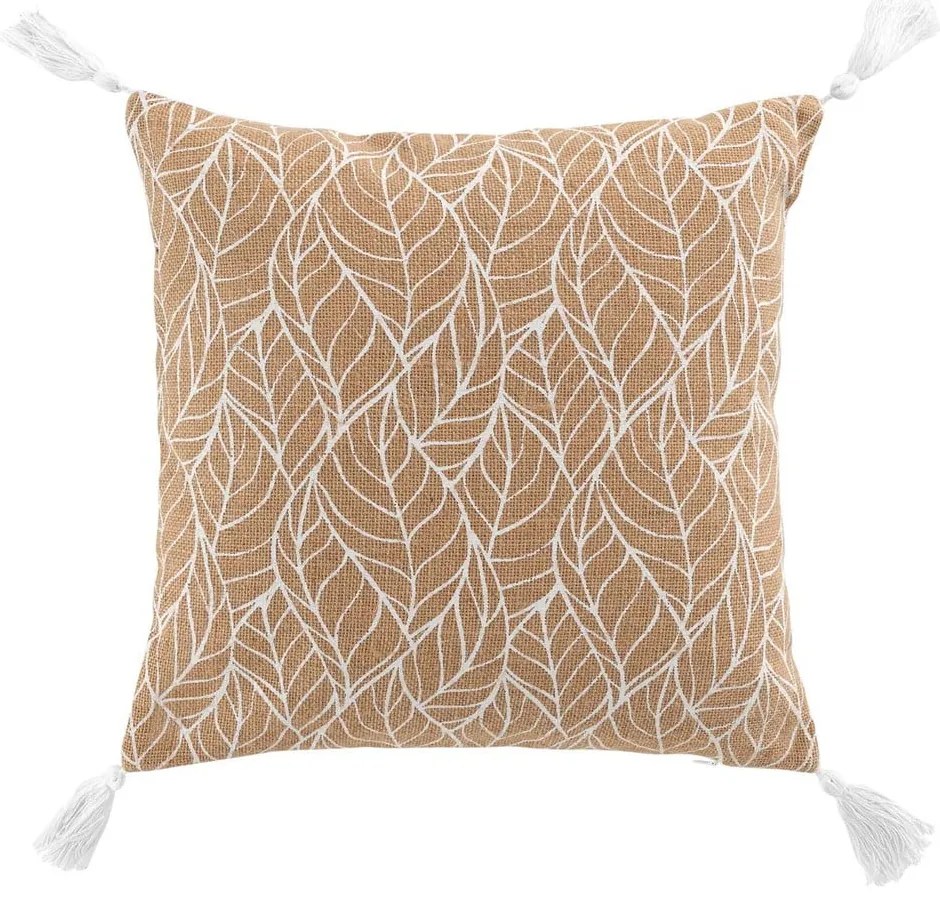 Poduszka dekoracyjna z juty 40x40 cm Kalinda – douceur d'intérieur