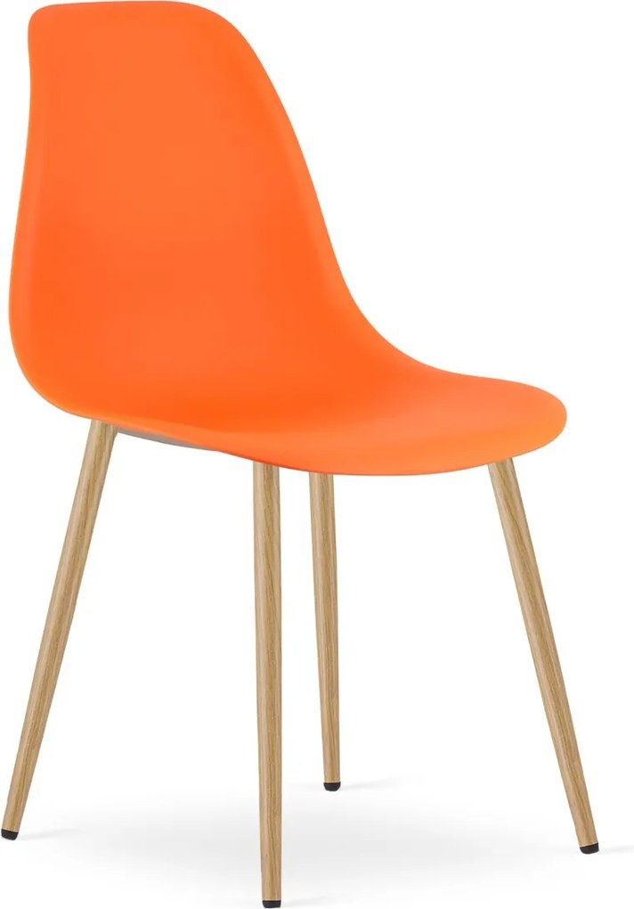 Pomarańczowe krzesło OSAKA