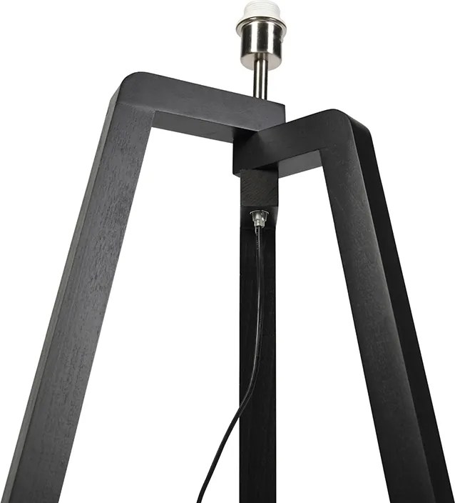 Lampa stojąca czarna bez klosza - Puros