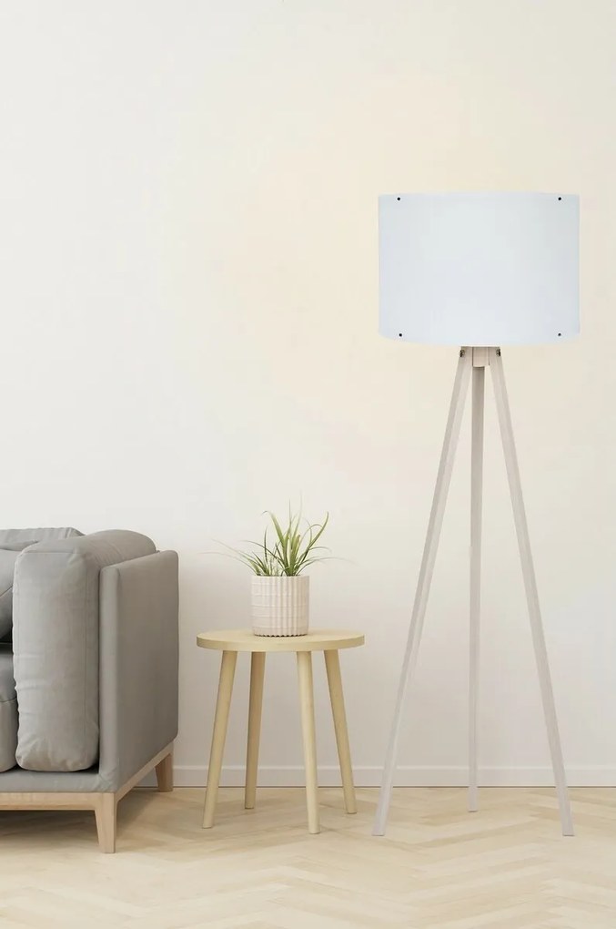 Lampa podłogowa Tripod White Cream 132