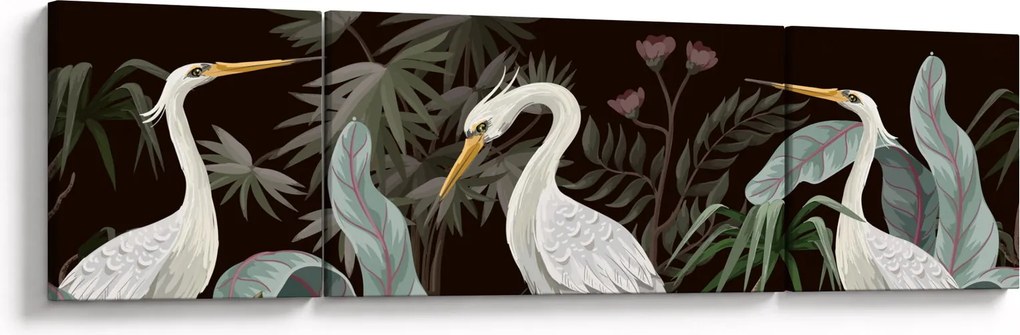 Obraz - Ptaki (170x50 cm)