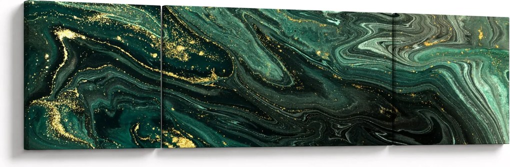Obraz - Zielony marmur (170x50 cm)