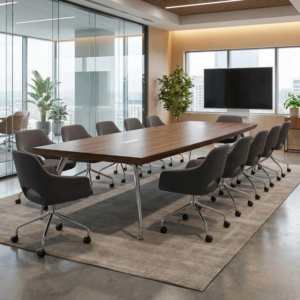 Krzesła konferencyjne VISTA, ciemnoszary