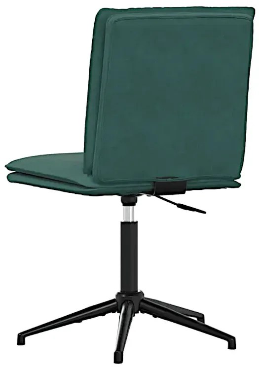 Krzesło z oparciem ciemnozielone D8-W40