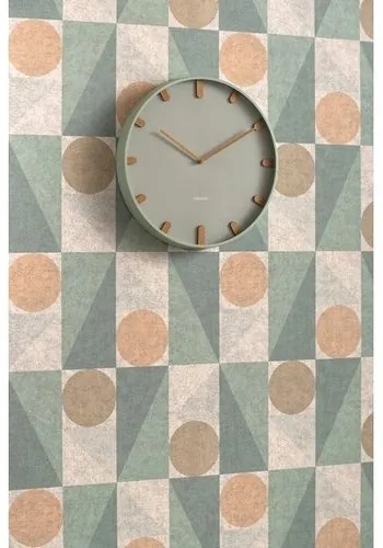 Karlsson 5942GR designerski zegar ścienny 40 cm, szary