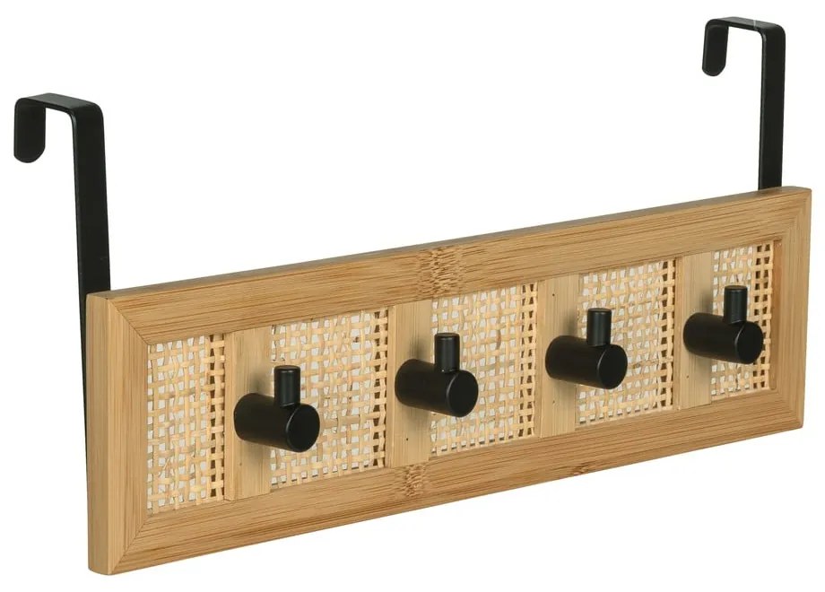 Rattanowy wieszak na drzwi 33 cm Allegre – Wenko