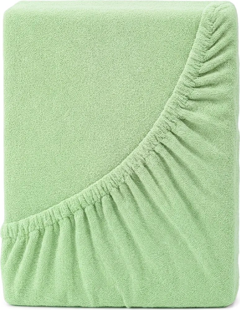 4Home prześcieradło frotte Ideal zielony, 70 x 140 cm, 70 x 140 cm