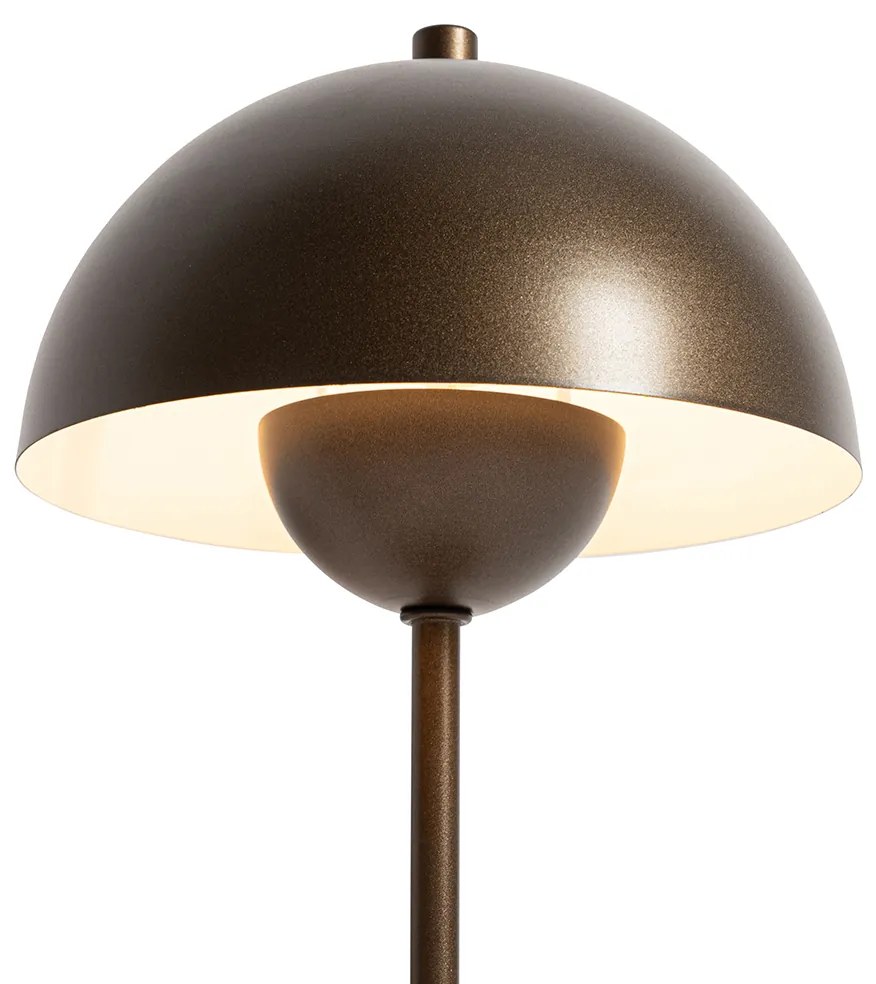 Lampa stołowa Retro ciemnobrązowa - Magnax Mini Nowoczesny Oswietlenie wewnetrzne