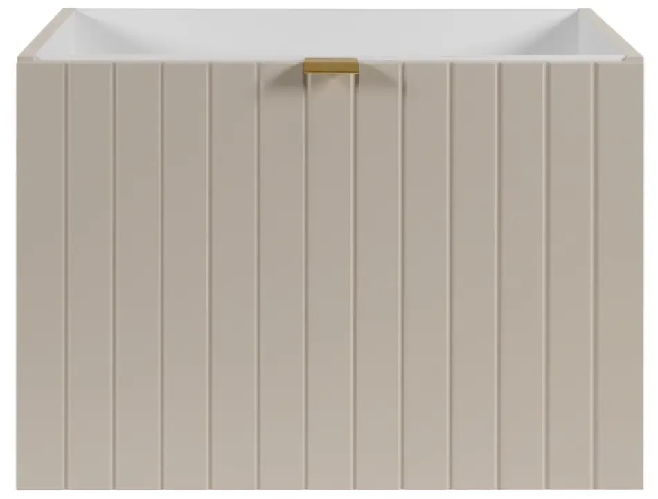 Szafka pod umywalkę HARMO 60 cm kaszmir półmat KROFAM