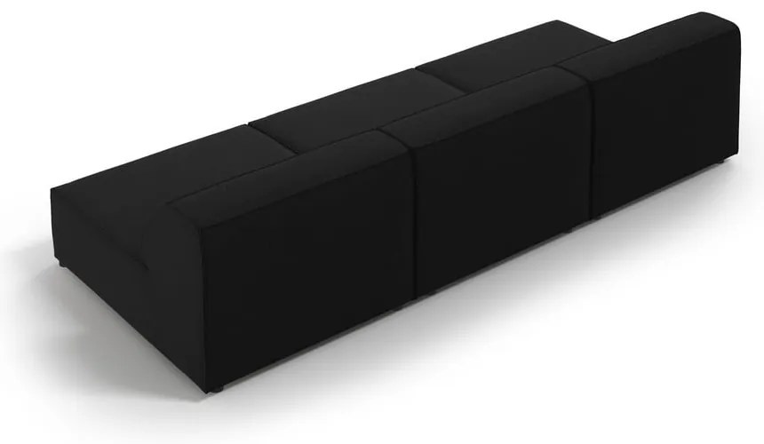 Czarna sofa 240 cm Jodie – Micadoni Home