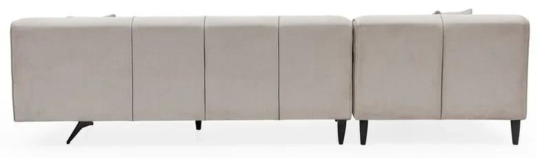 Beżowa sofa narożna Artie Jivago, narożnik lewy