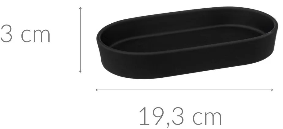 Podstawka łazienkowa na akcesoria COCON, ceramiczna