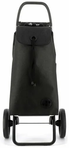 Torba na zakupy Rolser I-Max Tweed 2 Logic RSG nakółkach, czarna