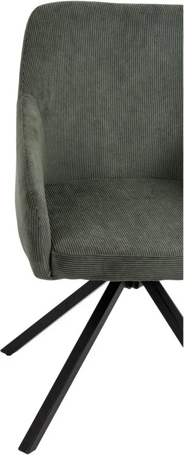 Zielony tapicerowany fotel jadalniany Lunio – Bonami Essentials