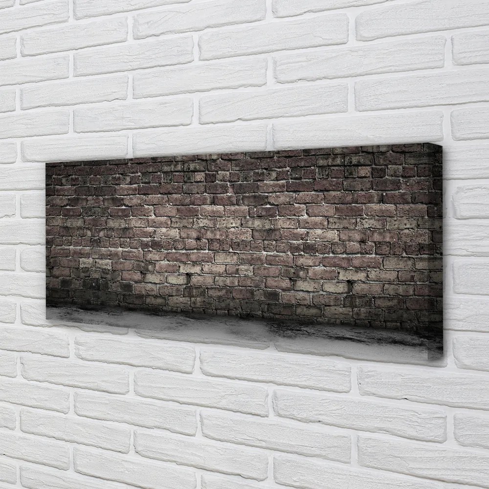 Zdjęcie na płótnie Mural Ceglany W Salonie