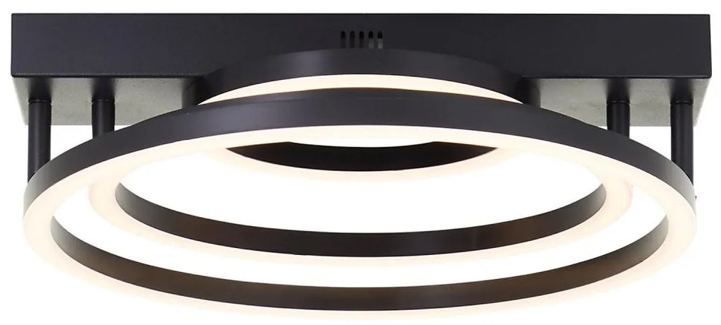 Brilliant - LED ściemnialna lampa sufitowa PEDLEY LED/36W/230V czarna