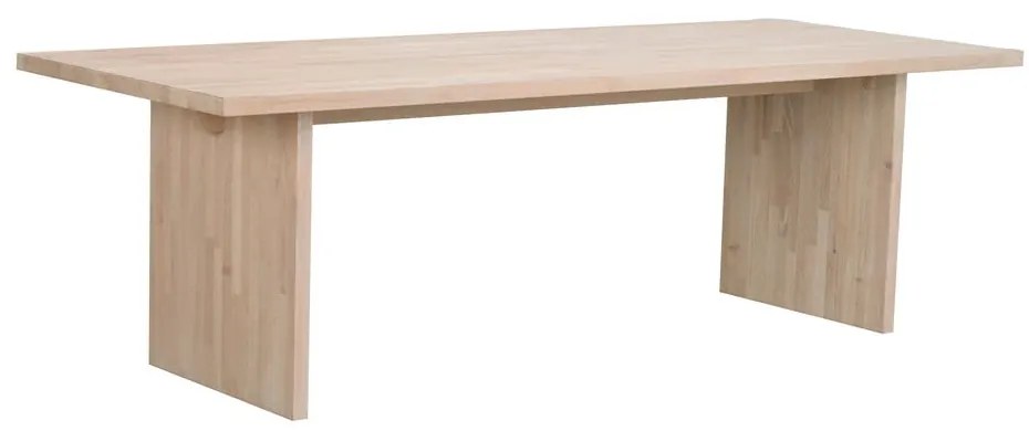 Stół z litego drewna dębowego 240x95 cm Emmett – Rowico