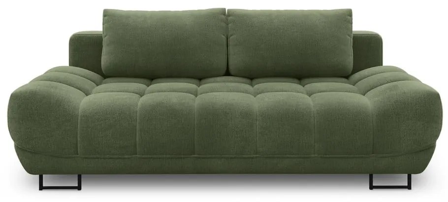 Zielona 3-osobowa sofa rozkładana Windsor &amp; Co Sofas Cumulus