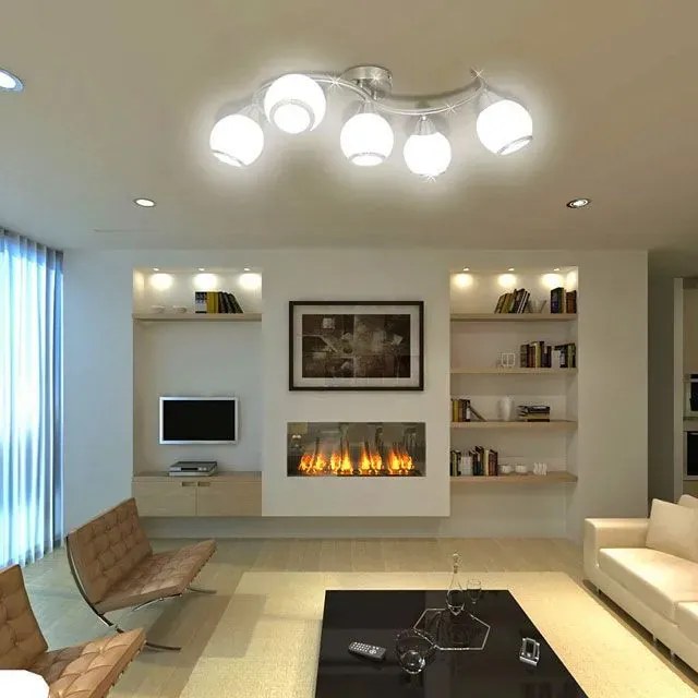 Falowana lampa sufitowa do salonu D1-A28