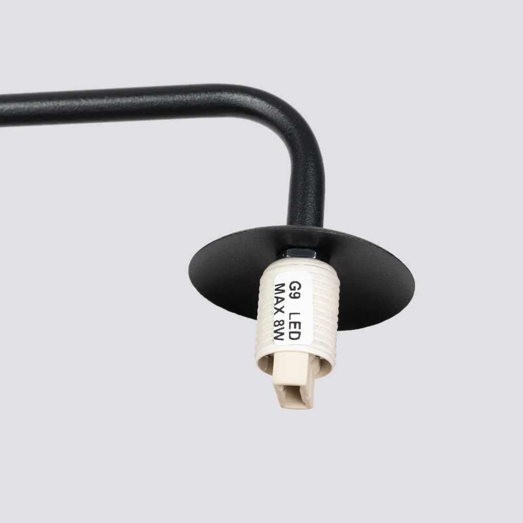 Kinkiet ASTRAL 1 czarny SOLLUX LIGHTING