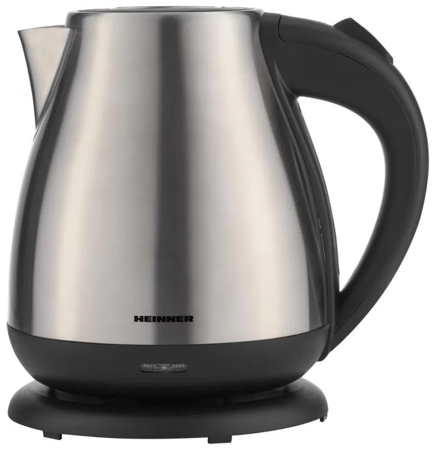 Heinner HEK-17IX - Czajnik elektryczny 1,7 l 2200W/230V matowy chrom/czarny