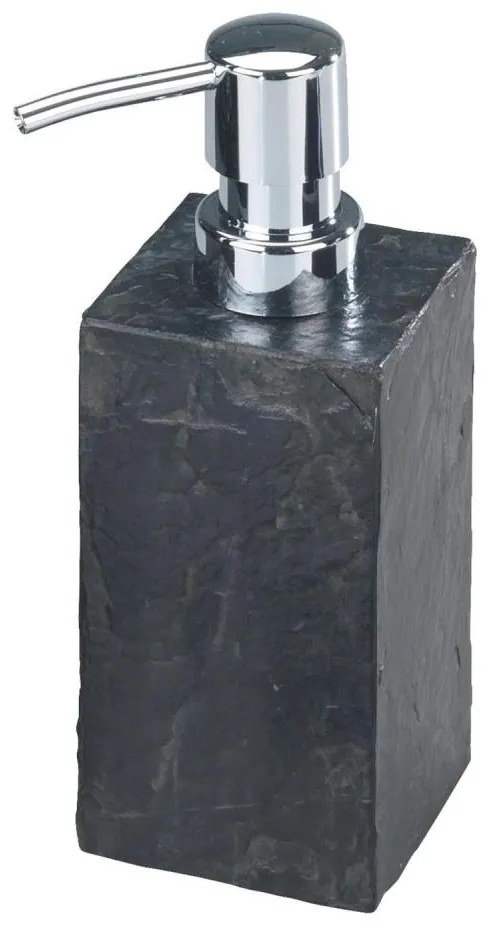WENKO 17921100 - Dozownik mydła SLATE ROCK 250 ml antracyt