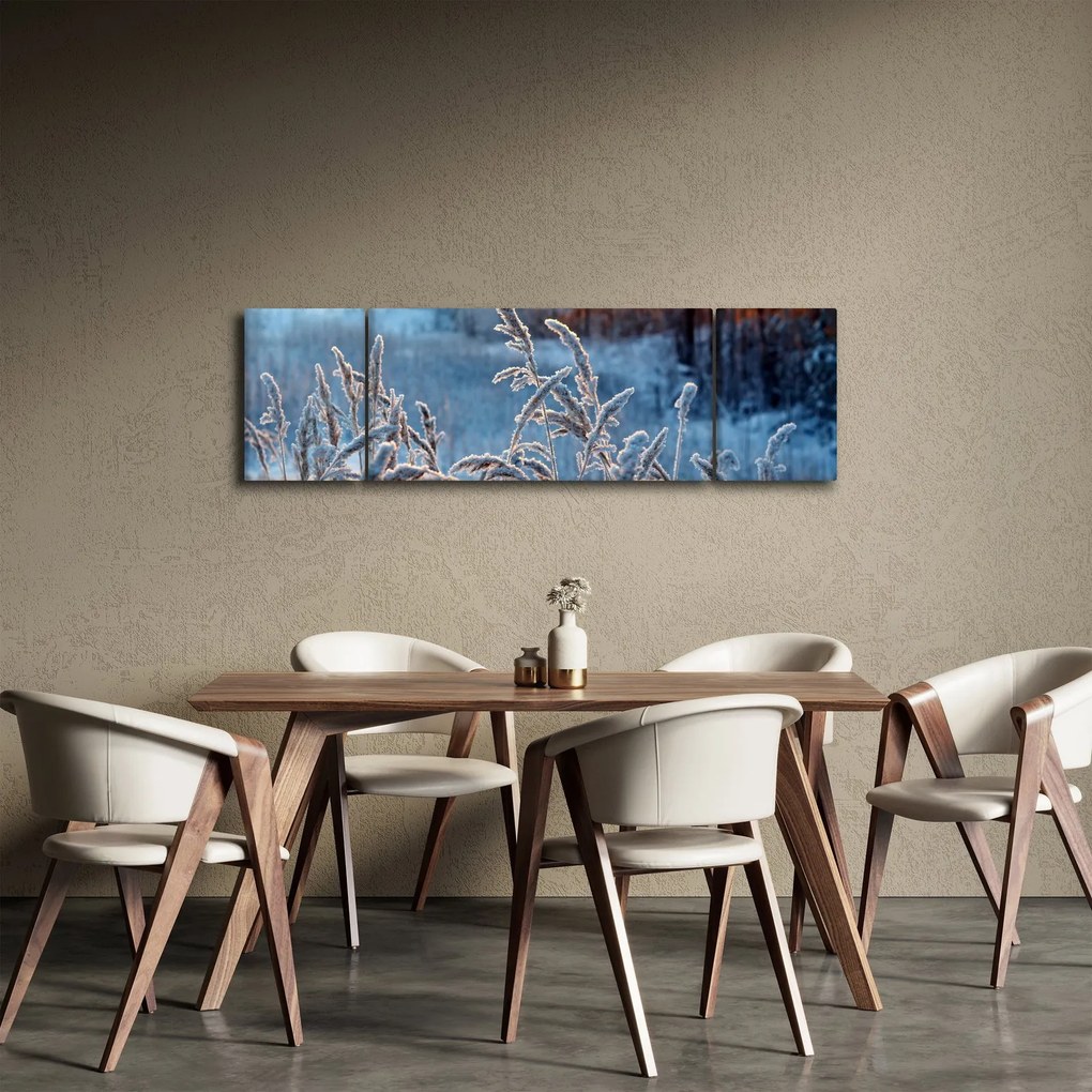 Obraz - Zimowa łąka (170x50 cm)