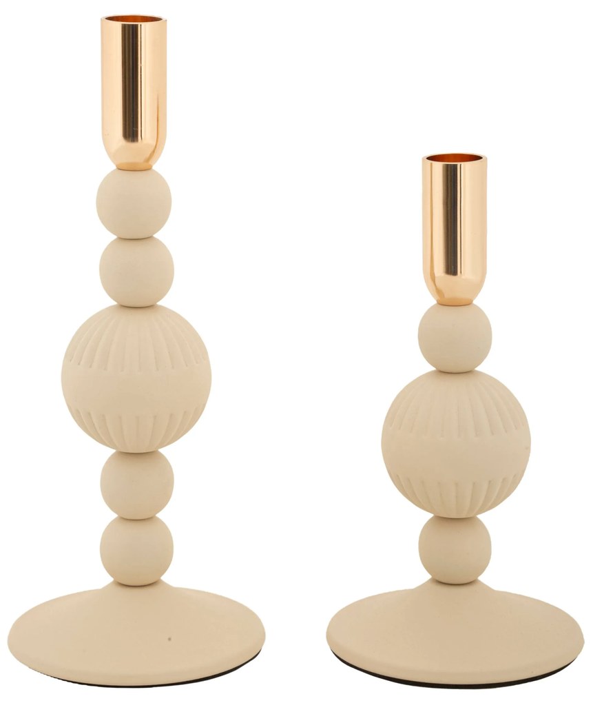 Zestaw świeczników ASTER, 20 cm, 25 cm