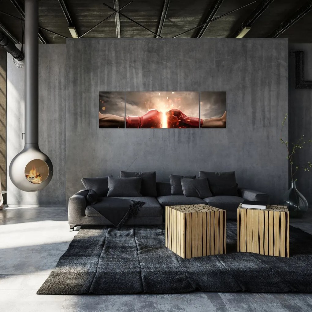 Obraz - Boks (170x50 cm)