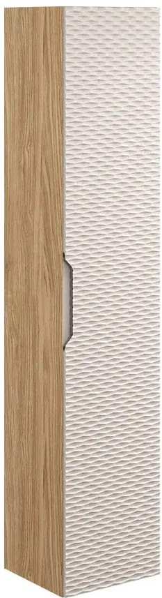 Beżowy nowoczesny słupek łazienkowy R7-S70