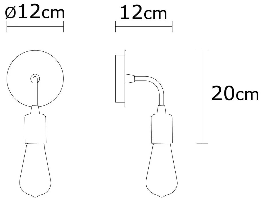 Kinkiet w kolorze złota Harput – Opviq lights