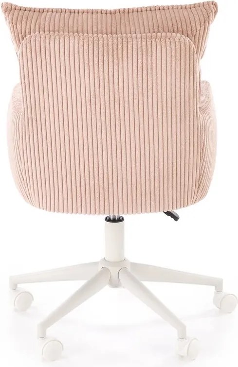 Fotel obrotowy Dumbo Halmar na bałym stelażu