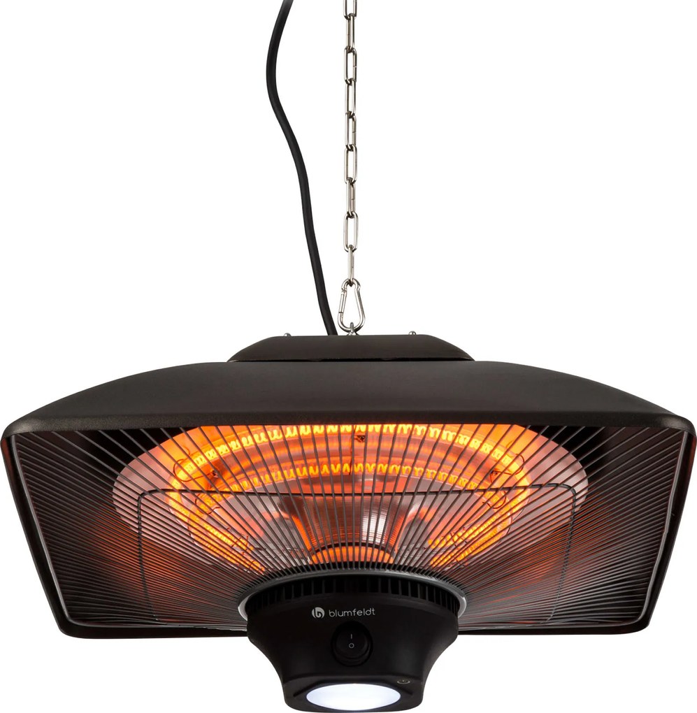 Blumfeldt Heat Square 2000W Promiennik Podczerwieni Sufitowy Czarny