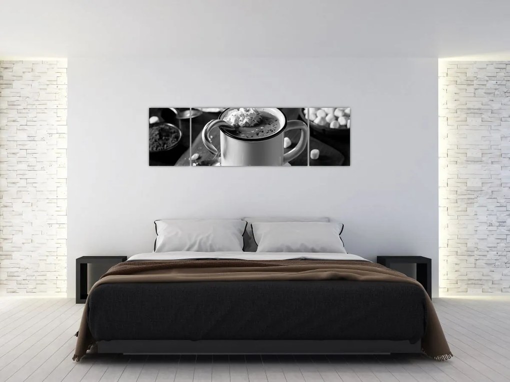 Obraz - Świąteczna gorąca czekolada (170x50 cm)