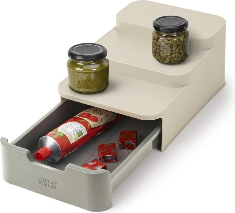 Plastikowy organizer na przyprawy Duo – Joseph Joseph