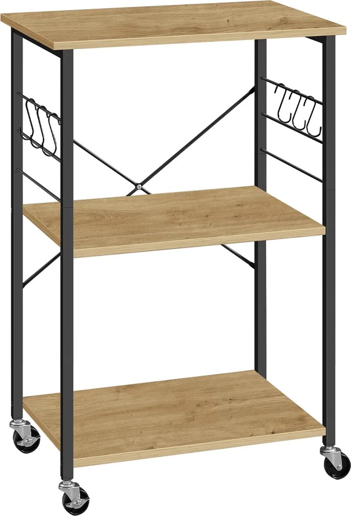 Mobilna szafka kuchenna dąb artisan Z8-M48