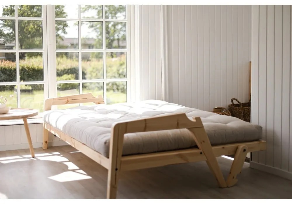 Turkusowa rozkładana sofa 204 cm Grab – Karup Design