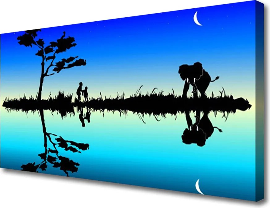 Obraz na płótnie Geometryczna Abstrakcja Form