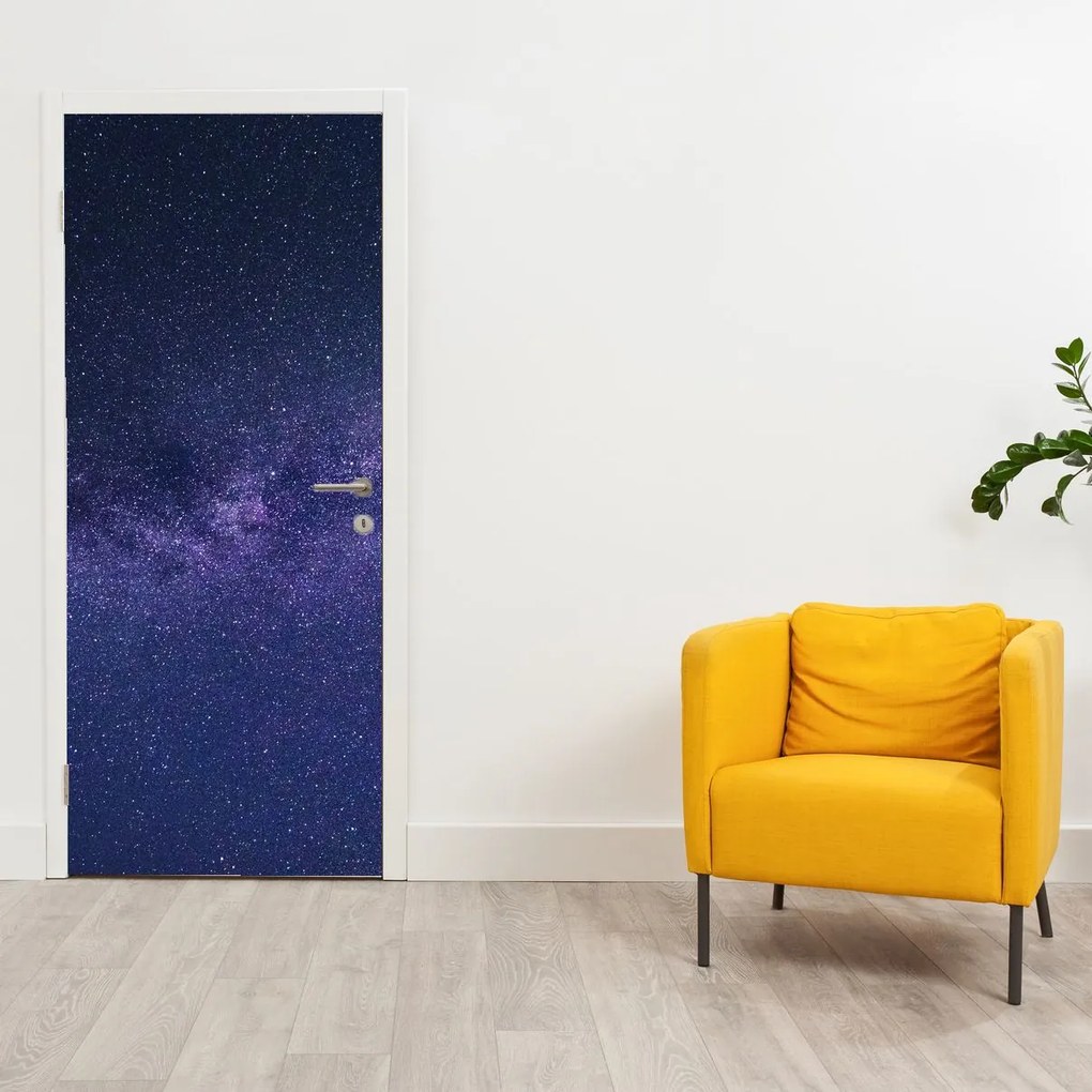 Fototapeta na drzwi - Nocne niebo (95x205cm)