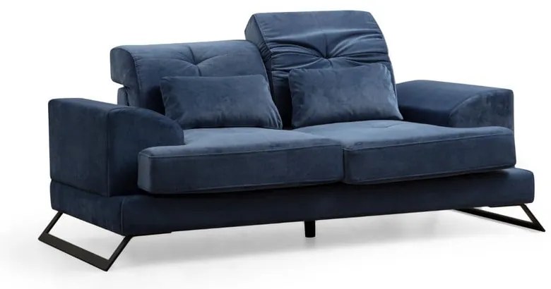 Niebieska sofa 185 cm Frido – Balcab Home