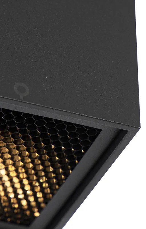 Inteligentny reflektor Design czarny z WiFi GU10 - Qubo HoneyDesignerski Oswietlenie wewnetrzne