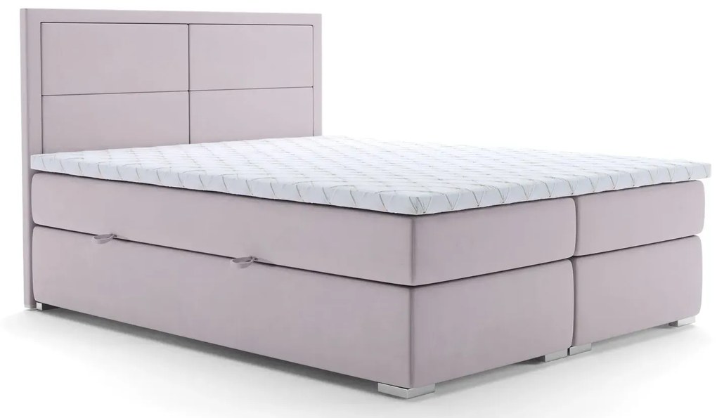 Podwójne łóżko boxspring Ronnet 160x200 Murilo 5X