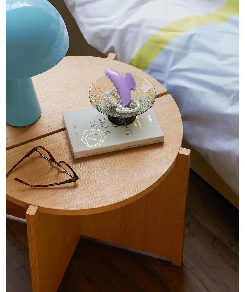 Jasnoniebieska lampa stołowa (wysokość 33 cm) Mush – Hübsch