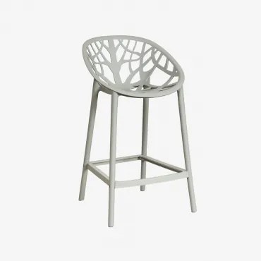 Wysoki Stołek Z Polipropylenu Ores Awokado & ↑65 Cm - Sklum